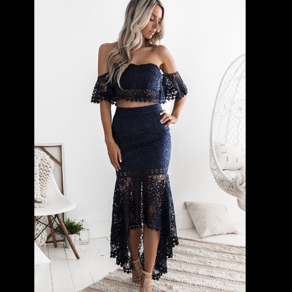 2 Two Sisters the label Navy Celine Dress Small